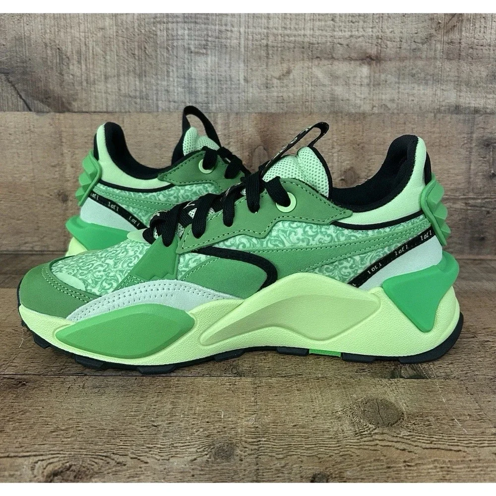Men's Size 10 PUMA x LAMELO BALL LaFrancé RS-XL Sneakers Green‎ 395032-01 NEW